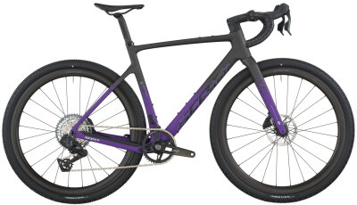 Scott Addict Gravel 20 carbon black/indigo purple