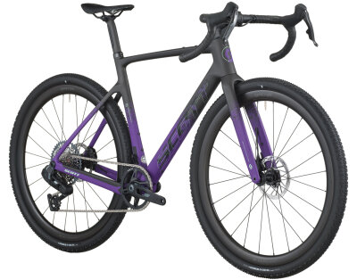 Scott Addict Gravel 20 carbon black/indigo purple