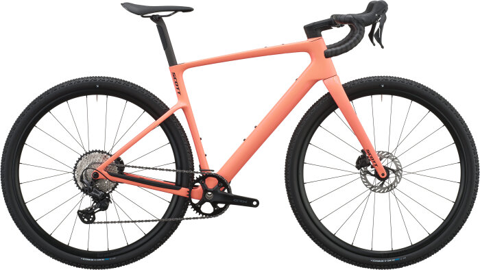 Scott Addict Gravel 40 peach pink