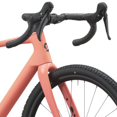 Scott Addict Gravel 40 peach pink